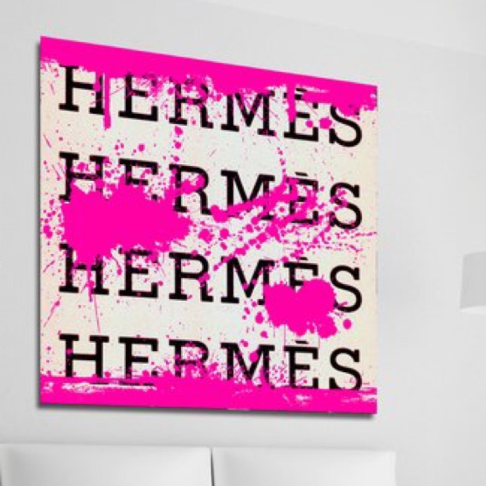 Fluorescent Palace “Extravagant Habit” wall canvas